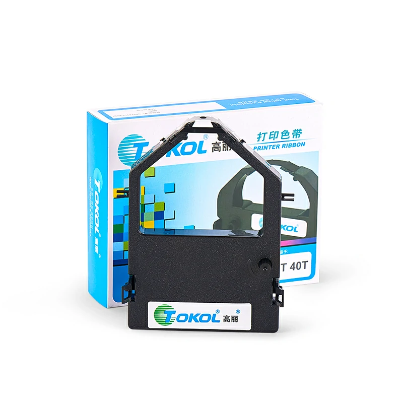 Compatible Printer Ink Ribbon Cartridge for COMPUPRINT MDP 40B 40C 40T Black Printer Ribbon mdp 40t